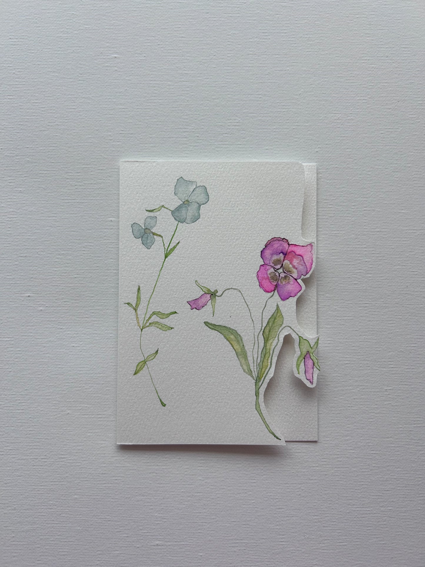 Personalized Hand-painted Card