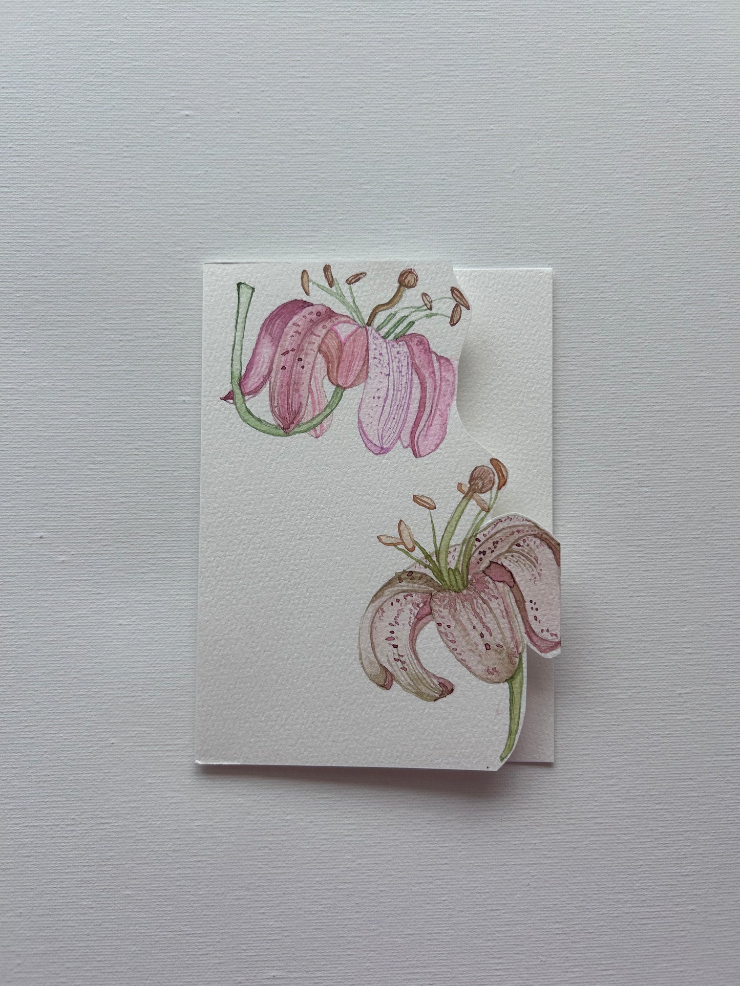 Personalized Hand-painted Card