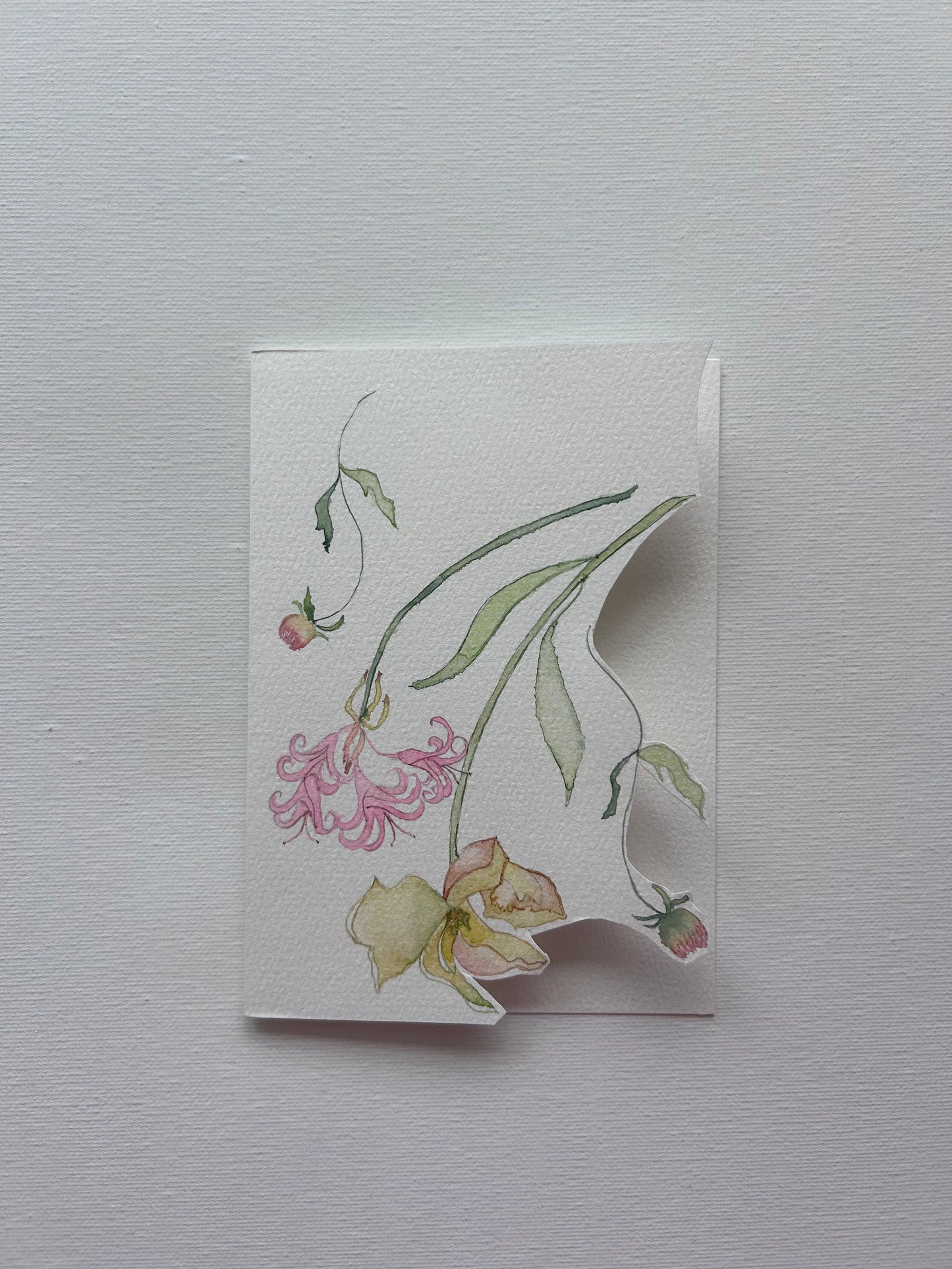 Personalized Hand-painted Card