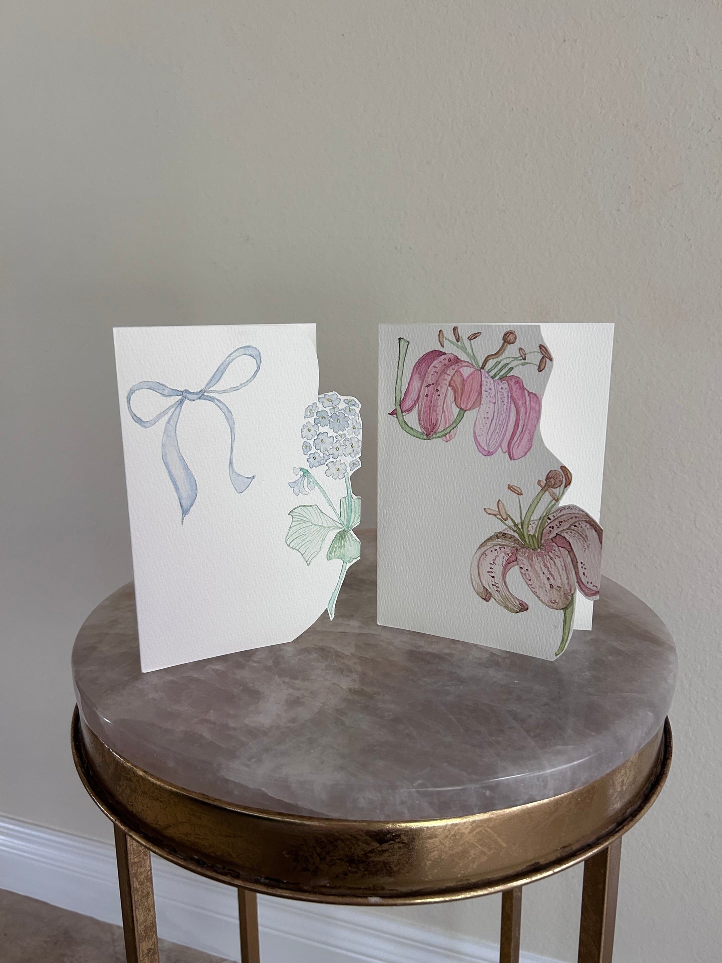 Personalized Hand-painted Card