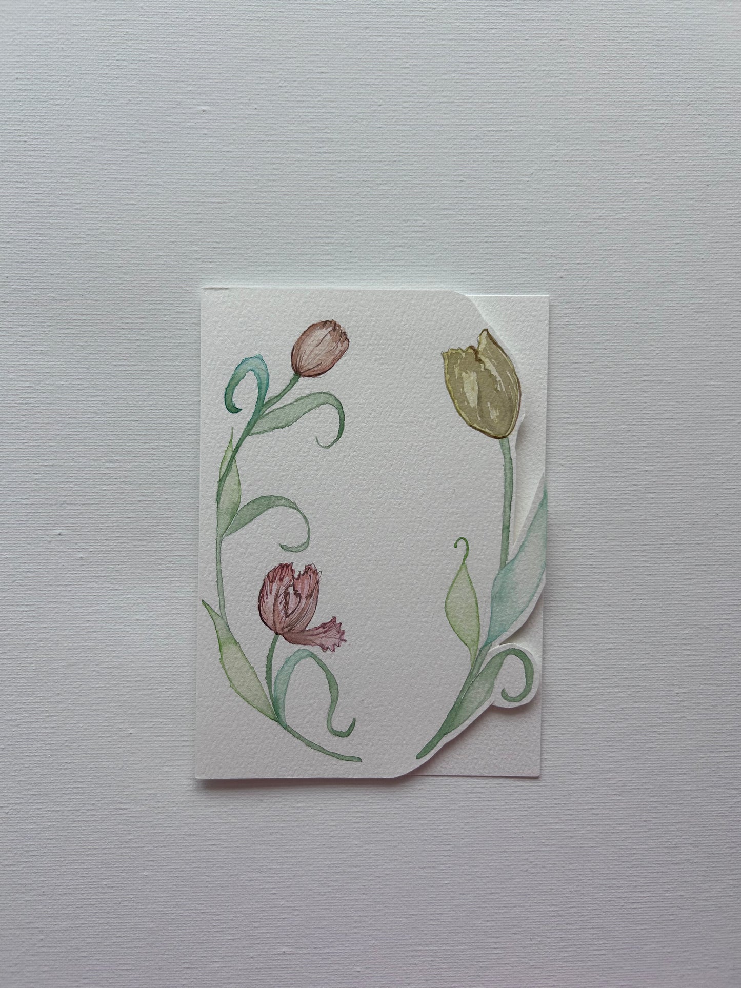 Personalized Hand-painted Card